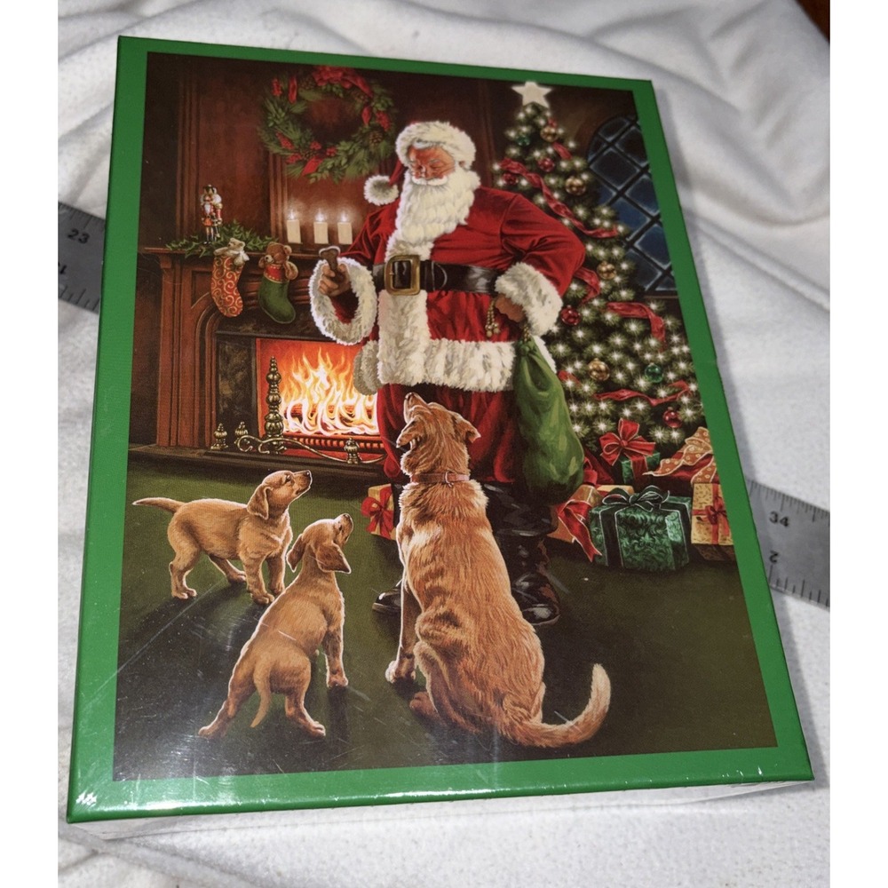 Never Worked 2016 Brother And Sister Studios "Christmas Party" 500pc Puzzle